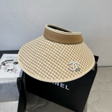 CHANEL  샤넬   선캡 모자